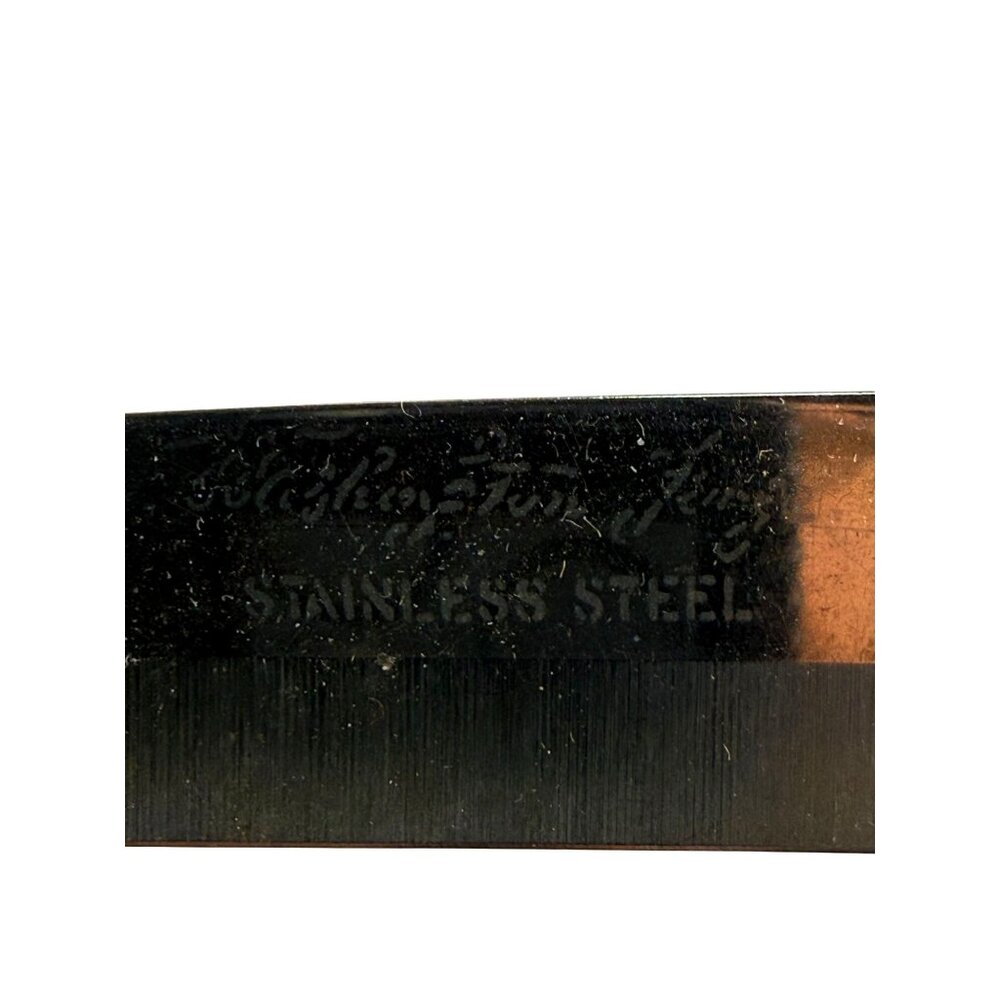 Vintage Valley Forge & Washington Butterscotch Bakelite Handle Stainless Knives - Picture 6 of 7